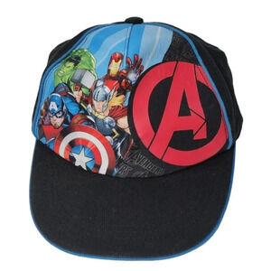 Childrens Place Marvel Avengers Baseball Cap Hat Kids M/L 3-5T